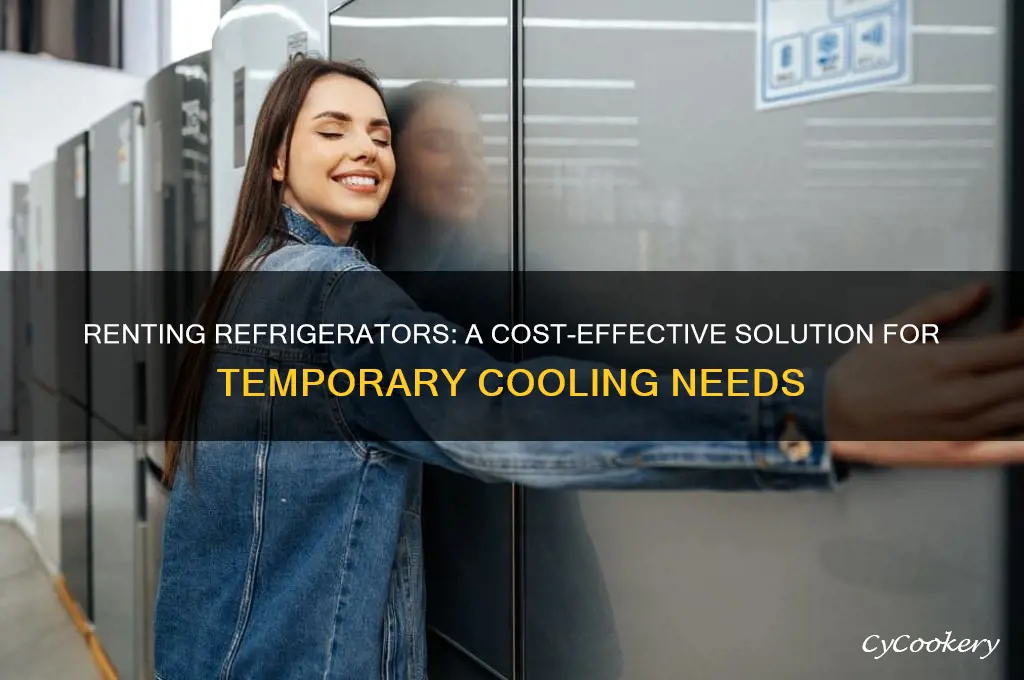 can you rent refrigerators