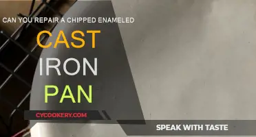 How to Repair a Chipped Enameled Cast Iron Pan?
