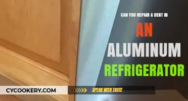 How to Repair a Dent in Your Aluminum Refrigerator: A DIY Guide