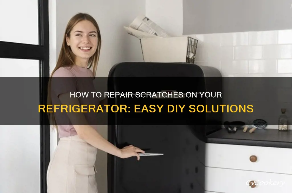 can you repair scratches in refrigerator