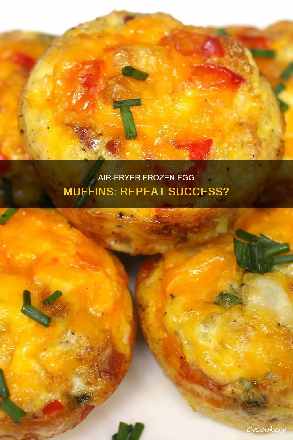 can you repeat frozen egg muffins in an air fryer