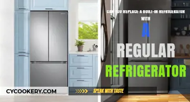 Built-In vs. Regular Refrigerators: Can You Swap Them Out?