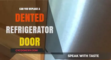 Replacing a Dented Refrigerator Door: DIY Repair or Professional Fix?