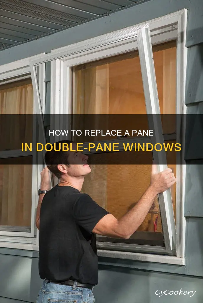 can you replace a pane in double walledwindows