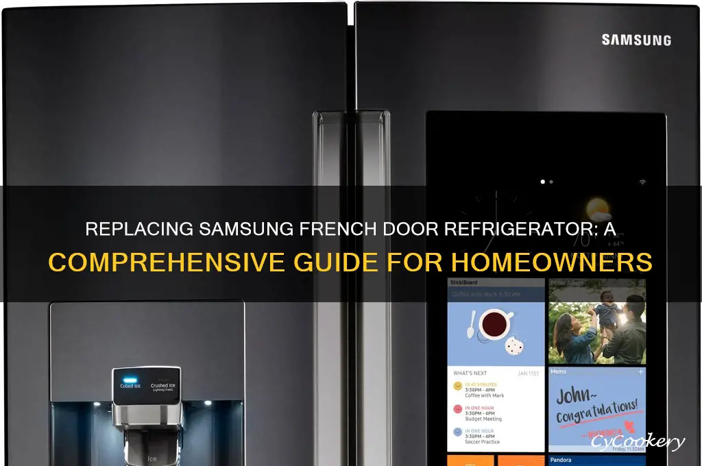 can you replace a samsung refrigerator french door