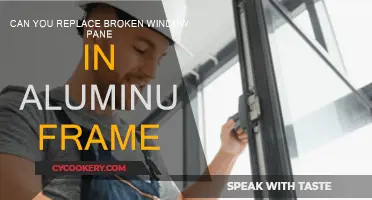 How to Replace a Broken Window Pane in an Aluminum Frame
