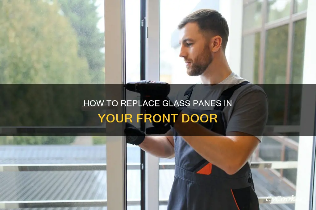can you replace glass panes in front door