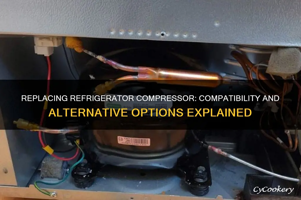 can you replace refrigerator compressor with a different compressor