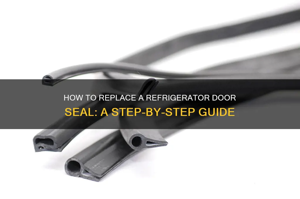 can you replace refrigerator door seal