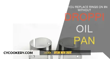 Replacing Rings on 8N: Oil Pan Drop Necessary?
