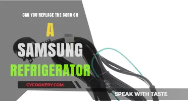 How to Replace the Cord on Your Samsung Refrigerator: A DIY Guide