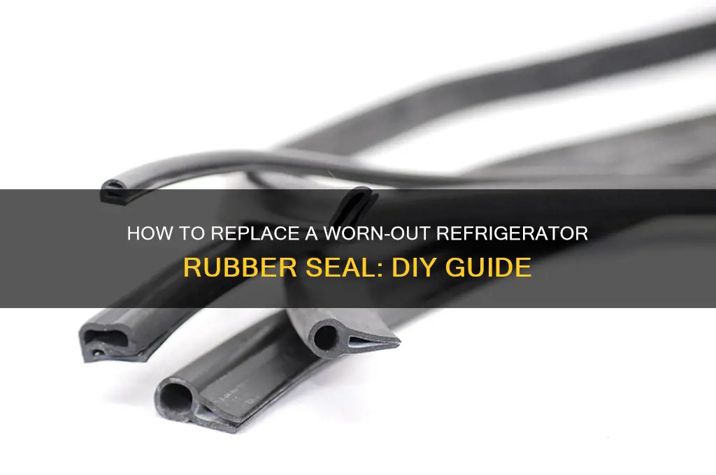 can you replace the rubber seal on a refrigerator