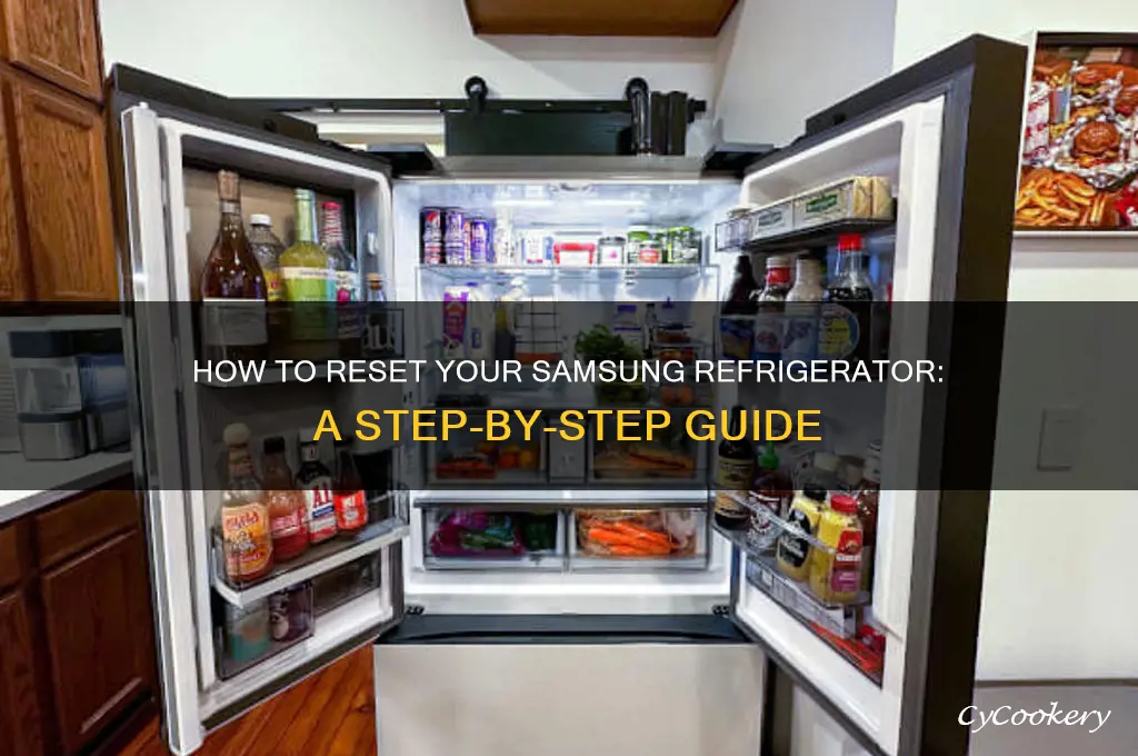 can you reset a samsung refrigerator