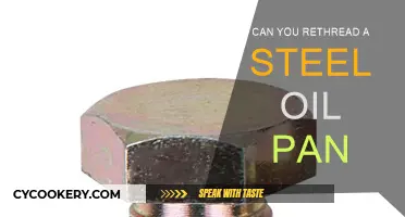 How to Retread Your Steel Oil Pan