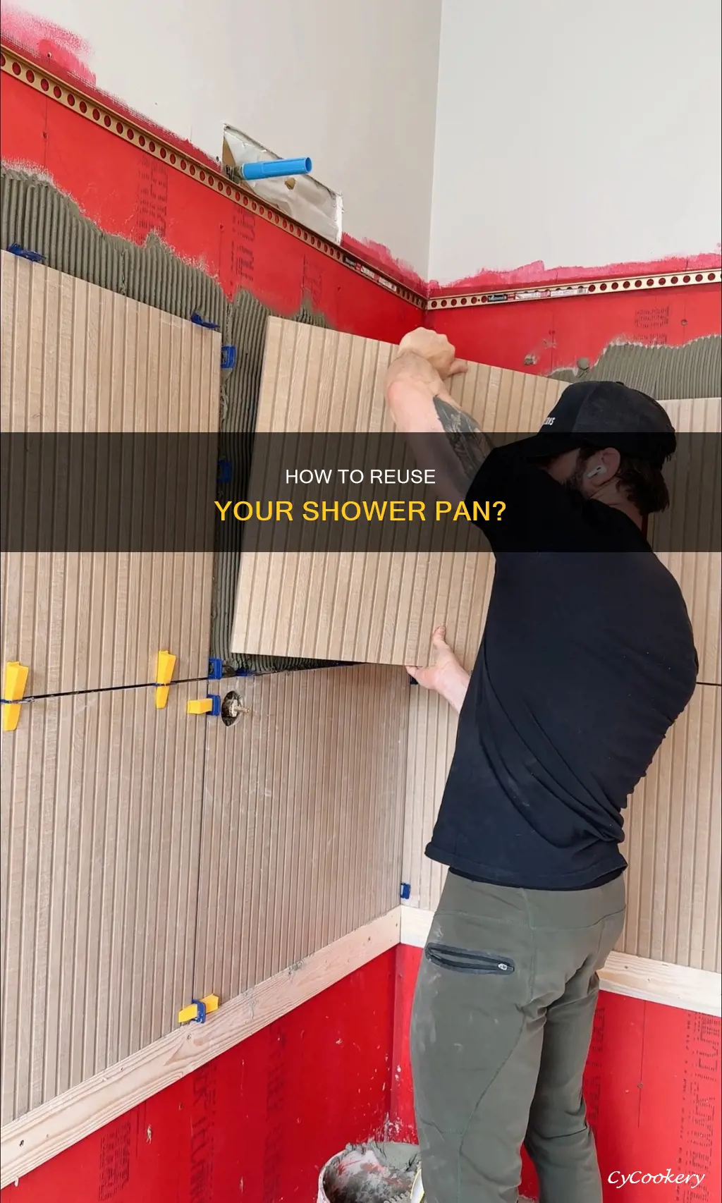 can you reuse a shower pan