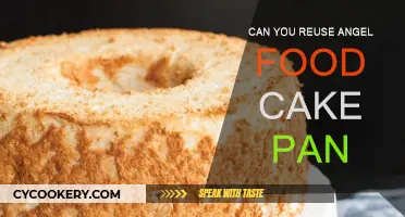 How to Reuse Your Angel Food Cake Pan