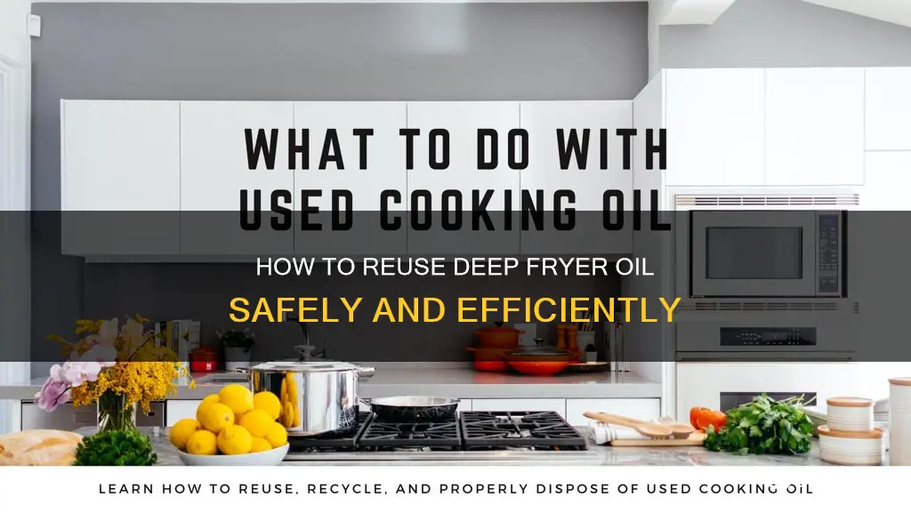 can you reuse cooking oil from a deep fryer