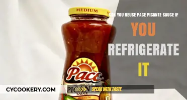Reusing Pace Picante Sauce: Refrigeration Tips for Safe Consumption