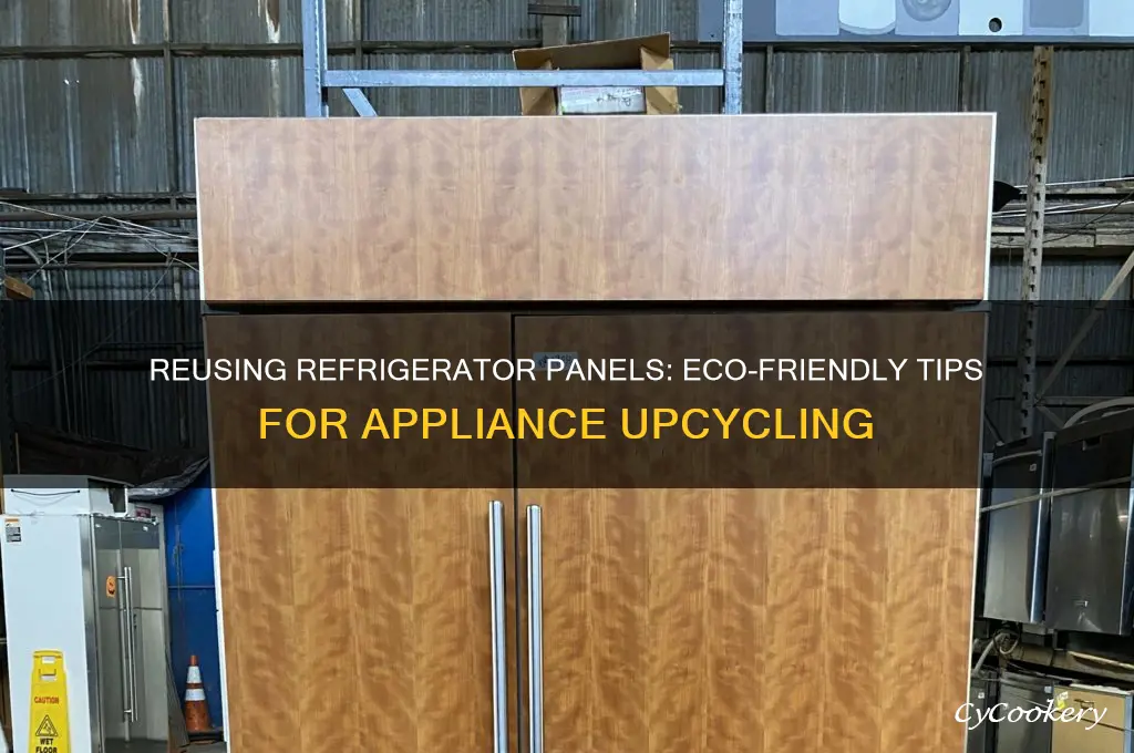 can you reuse panels on refrigerator