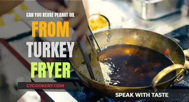 How to Reuse Peanut Oil from a Turkey Fryer Safely