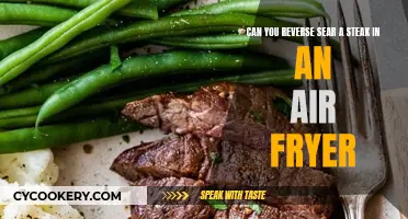 Air Fryer Steak: Achieving Perfection with Reverse Sear