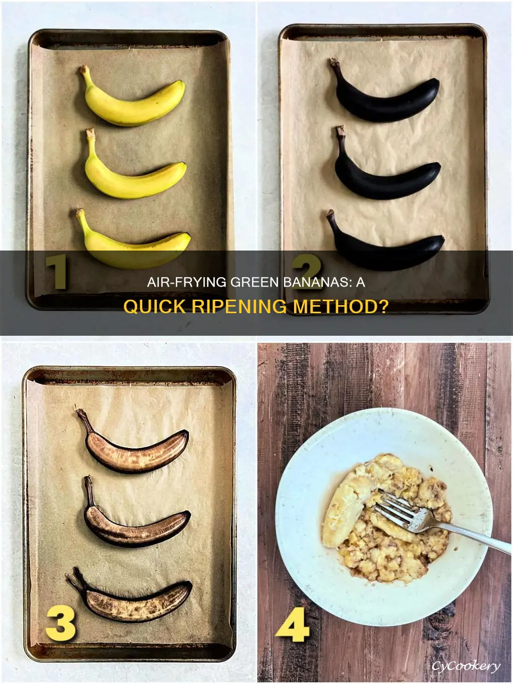 can you ripen bananas in air fryer