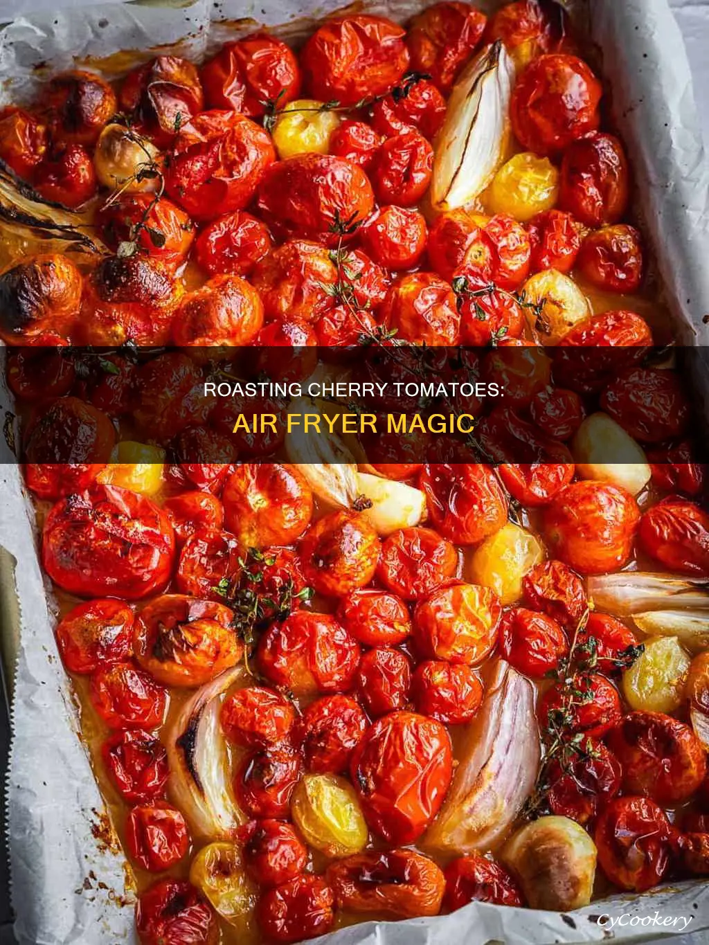 can you roast cherry tomatoes in an air fryer