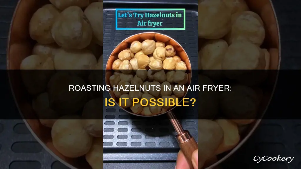 can you roast hazelnuts in an air fryer