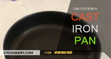 How to Destroy Your Cast Iron Pan