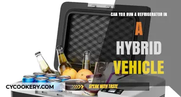 Running a Refrigerator in a Hybrid Vehicle: Is It Possible?