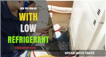 Running AC with Low Refrigerant: Risks, Efficiency, and Solutions