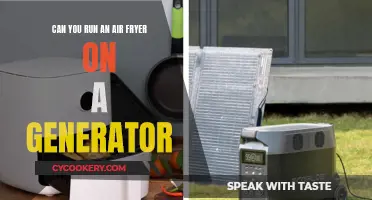 Air Fryer and Generator Compatibility: What You Need to Know