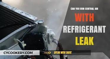 Running Central Air with a Refrigerant Leak: Risks and Solutions