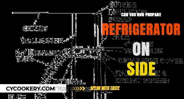 Can Propane Refrigerators Run Safely When Placed on Their Side?