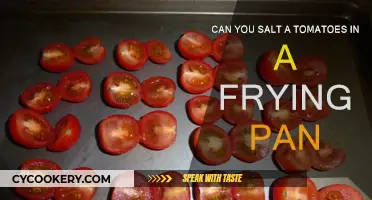 Salting Tomatoes: Frying Pan Method