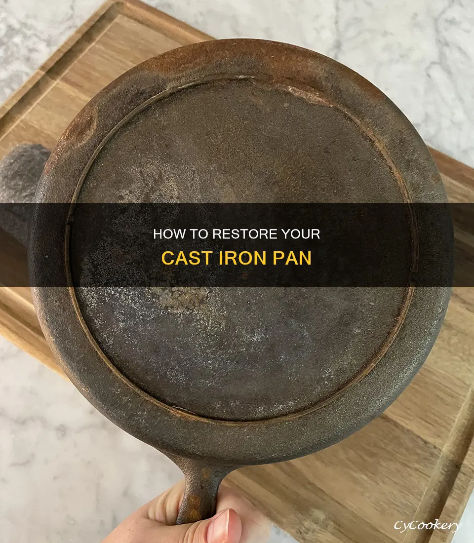 can you save a cast iron pan