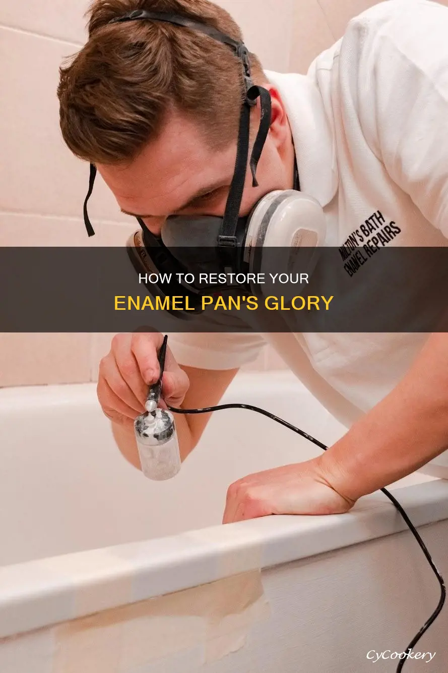 can you save an enamle pan