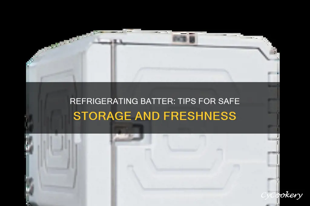 can you save batter in the refrigerator