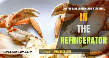 Refrigerating Cooked Crab with Shell: Safe Storage Tips and Tricks