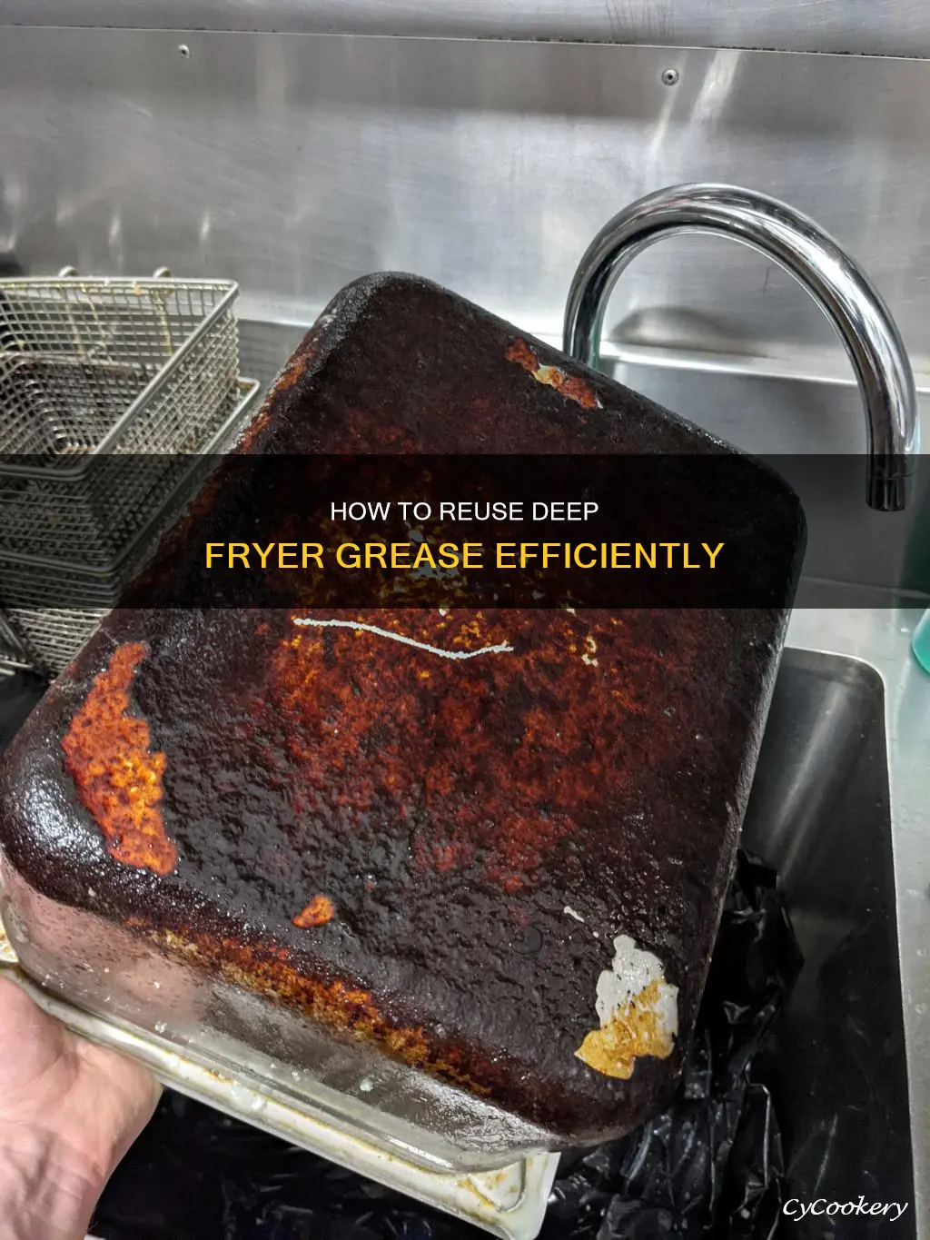 can you save grease from deep fryer