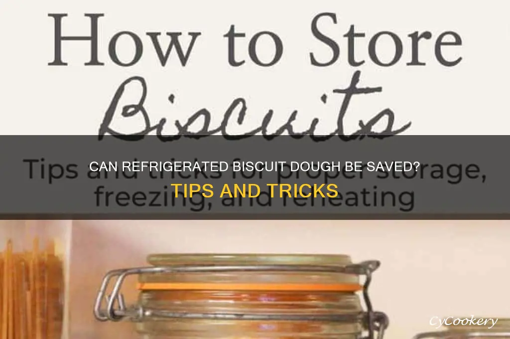 can you save refrigerated biscuit dough