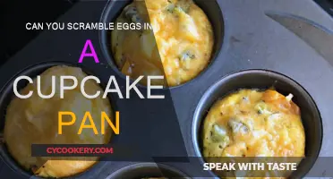 Scrambled Eggs: Cupcake Pan Style