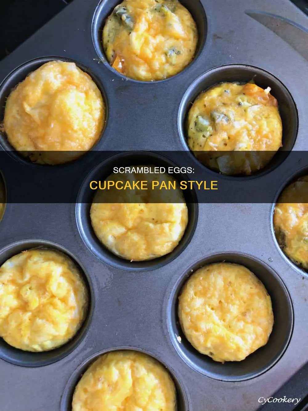 can you scramble eggs in a cupcake pan