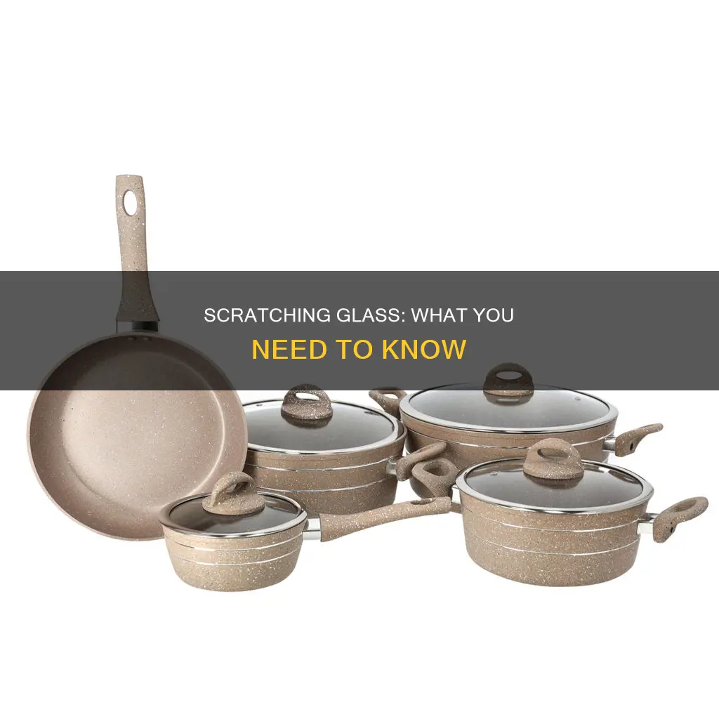 can you scratch glass pan