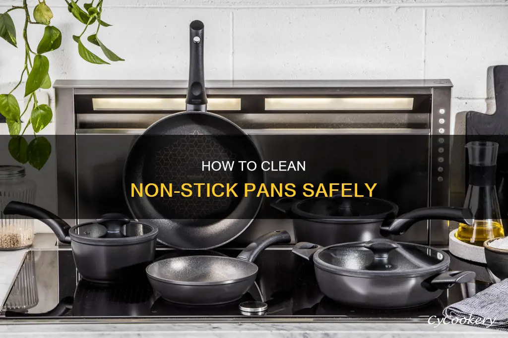 can you scrub non stick pans