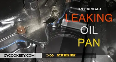 How to Seal a Leaking Oil Pan?