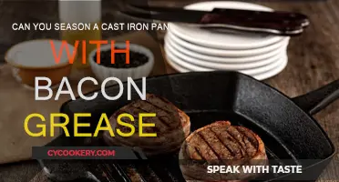 How to Season Cast Iron with Bacon Grease