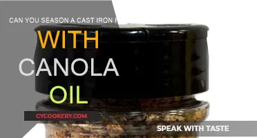The Best Oils for Seasoning Cast Iron Pans