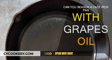 How to Season Cast Iron with Grapeseed Oil