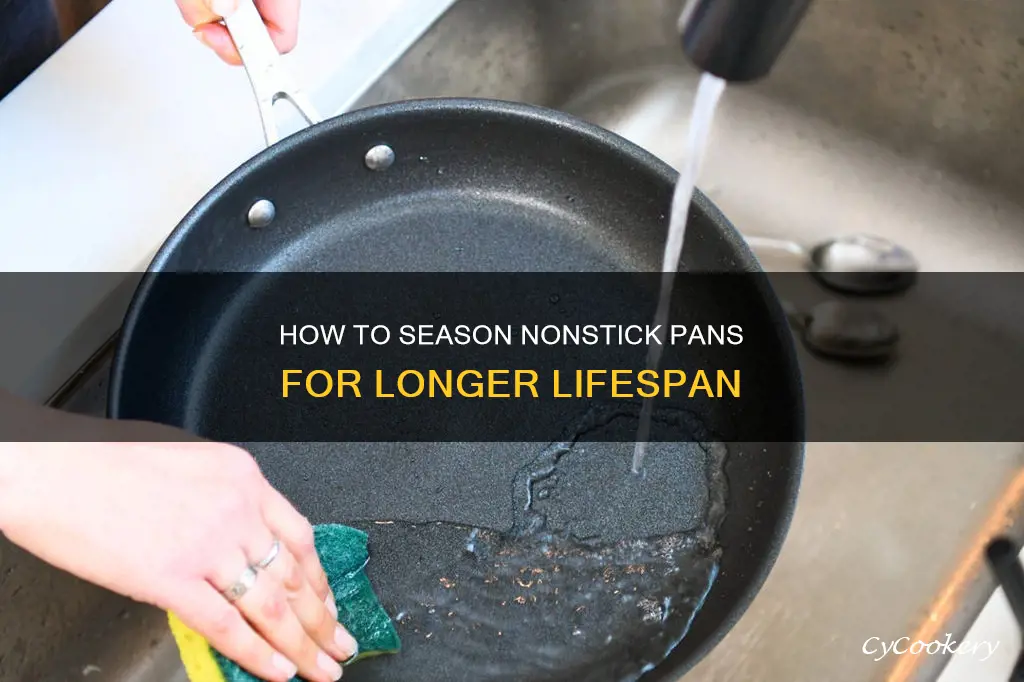 can you season a nonstick pan